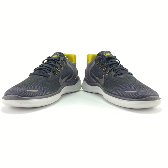 Nike Men's Free RN 2018 Black Running Shoes - Picture 7 of 10